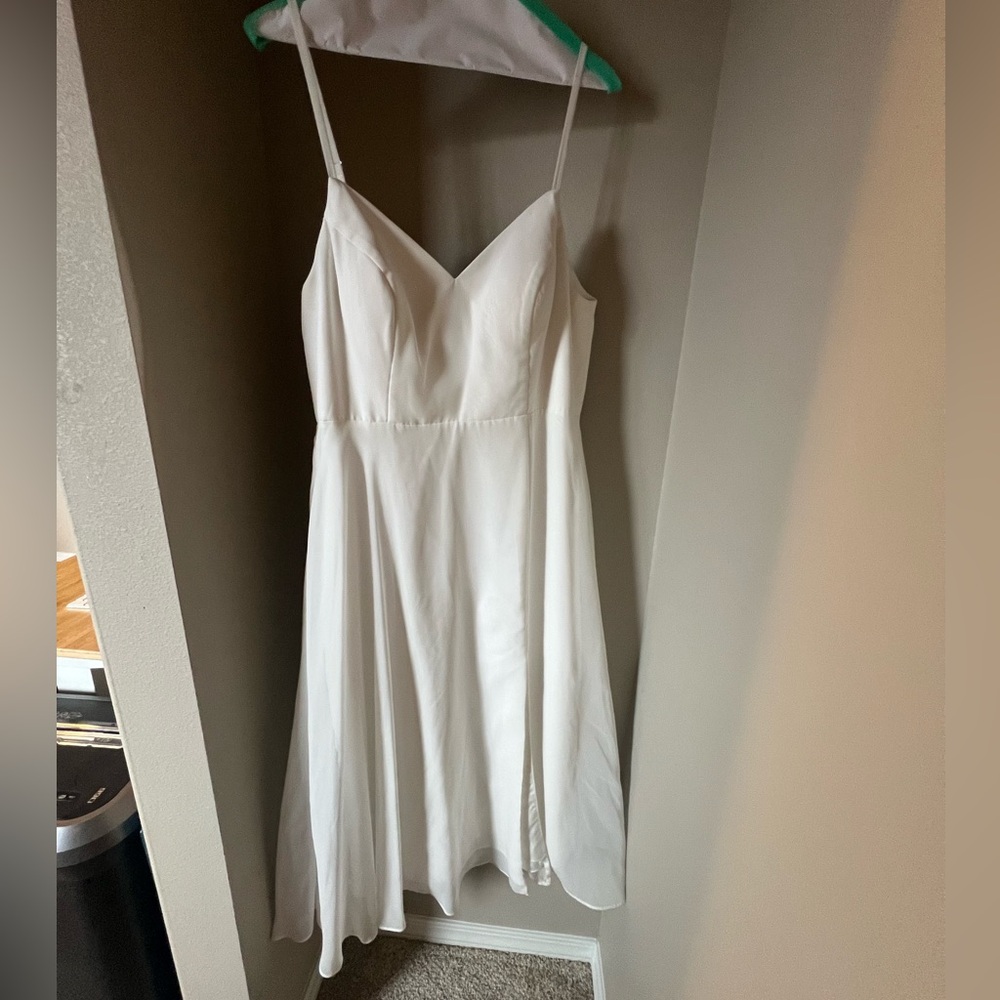 Azazie Clarissa in Ivory (sold out online!)